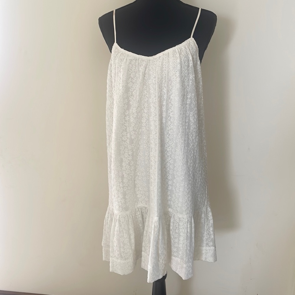 Madewell Maxi with sewn flower detail